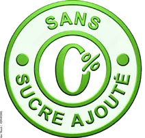 Sans sucre ajouté