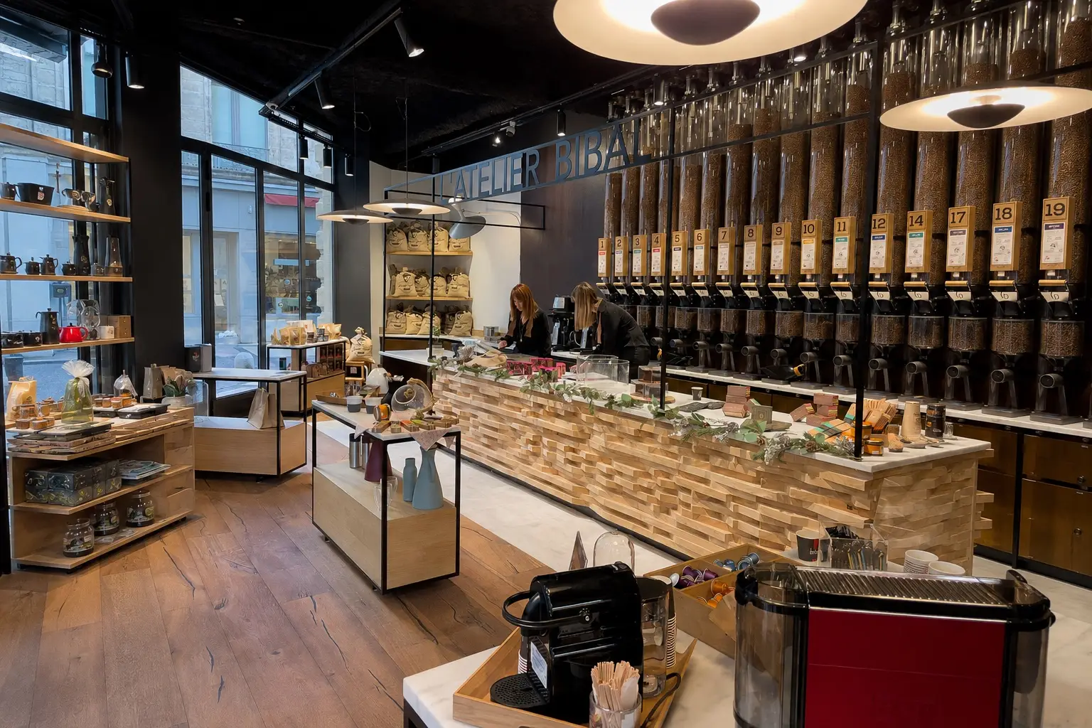 Boutique Atelier Bibal du centre-ville de Montpellier