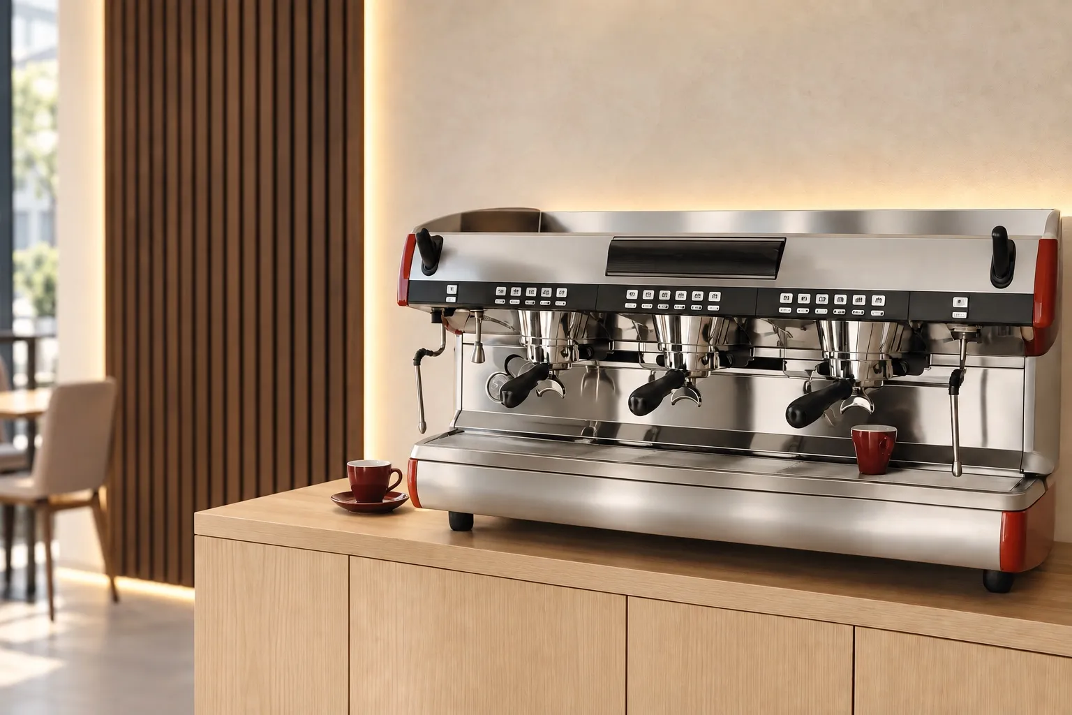 Machines à café professionnelles Bibal en situation