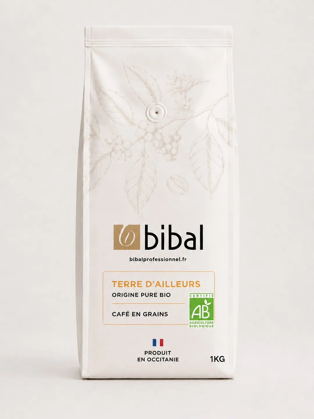 Terre d'Ailleurs — café bio en grain Bibal