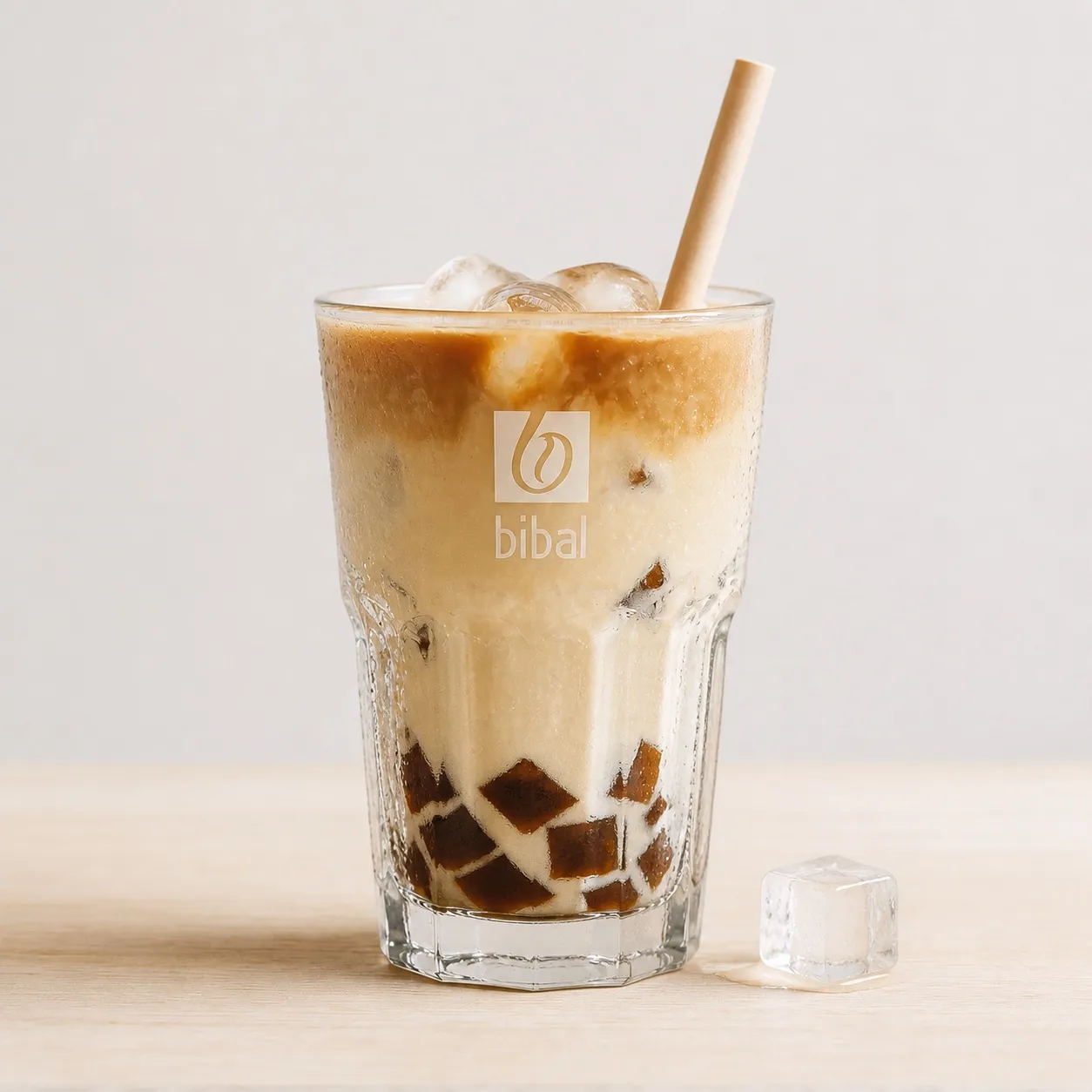 Coffee Jelly Iced Latte (Tendance Mâched) — Des dés de café à mâcher sous un lait d'avoine vanillé : l'expérience texture venue de Tokyo.