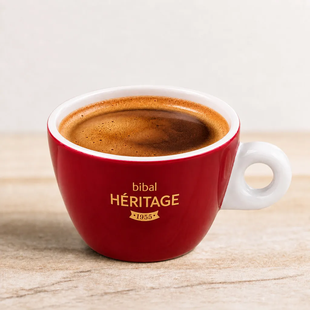 Double Expresso / Allongé — Deux shots de notre torréfaction artisanale, ou un café long et rond : l'intensité, sans l'amertume.